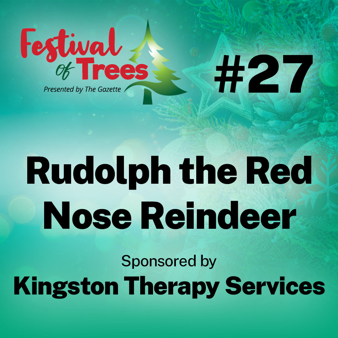 7.5ft. Tree #27: Rudolph the Red Nose Reindeer