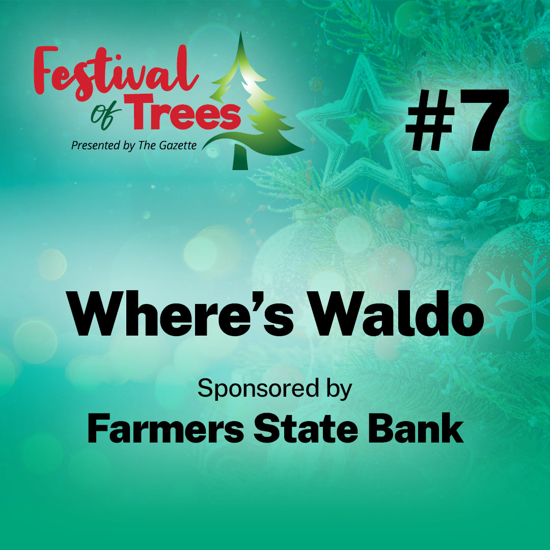 7.5ft. Tree #7: Where's Waldo