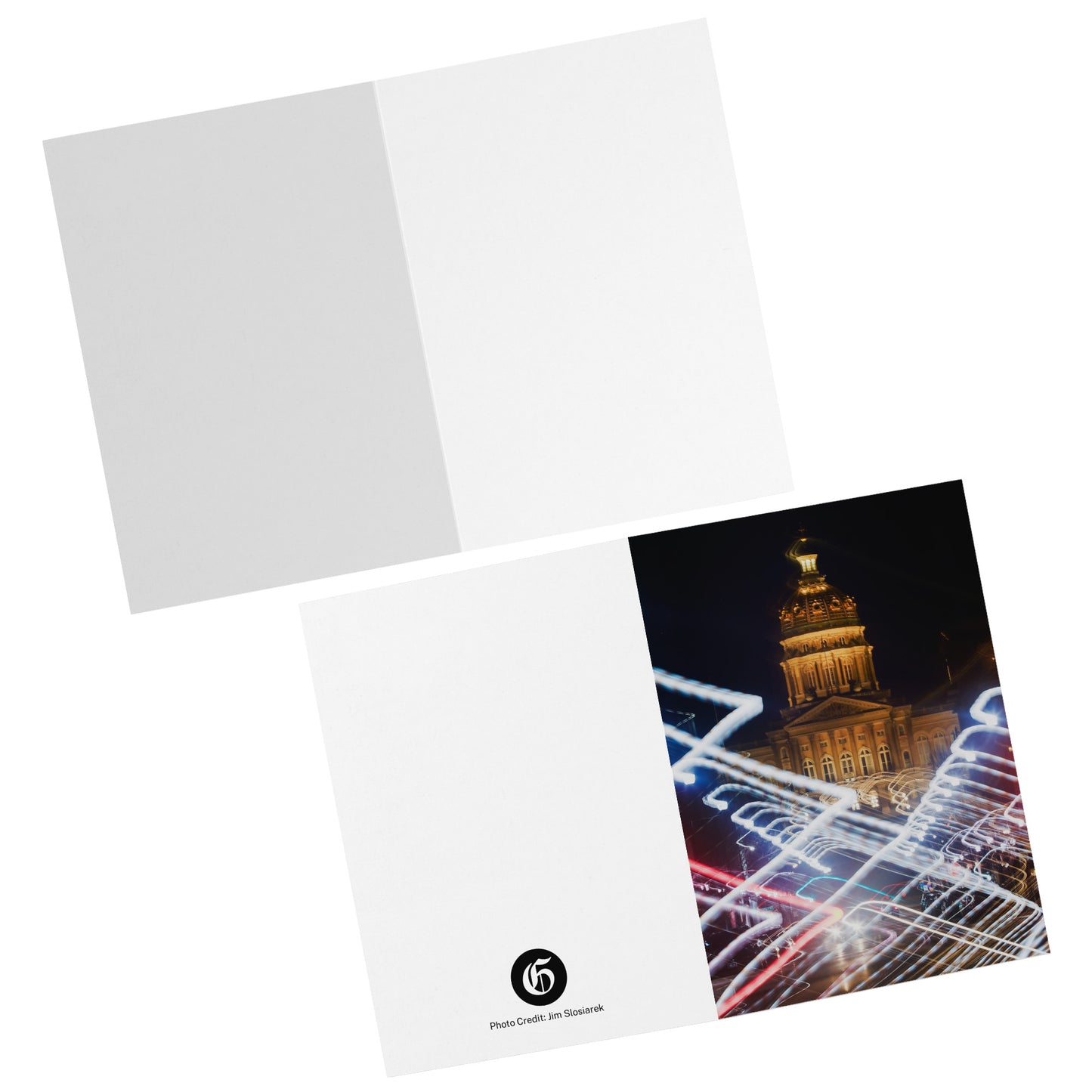 Folded Card V - Capitol Lights