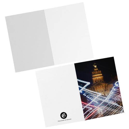 Folded Card V - Capitol Lights