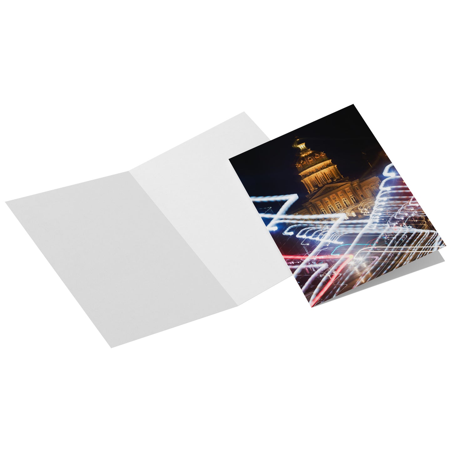 Folded Card V - Capitol Lights