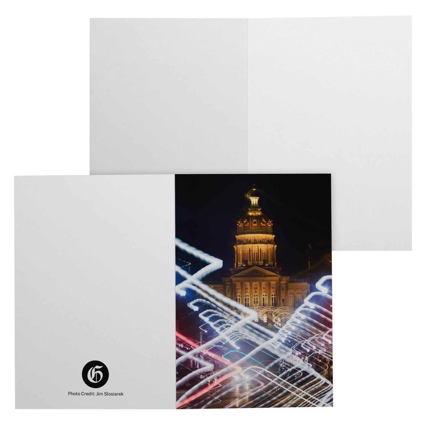 Folded Card V - Capitol Lights