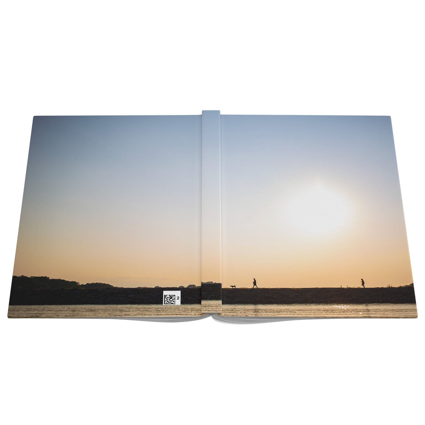 Hardcover Journal - Lake Sunset