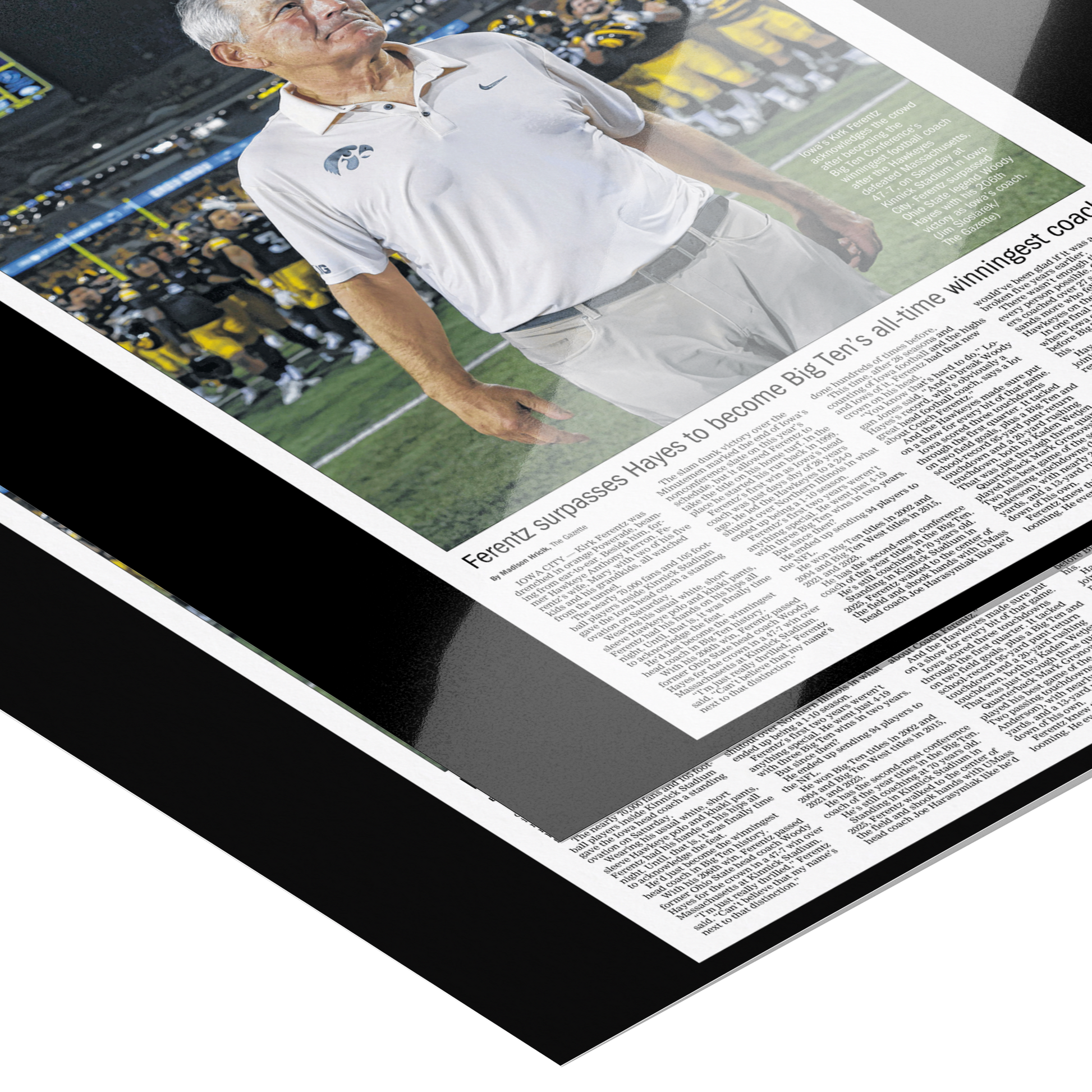 Kirk_Ferentz_206_Win_Page_Reprint_18x24_Paper_V_Mockup.png