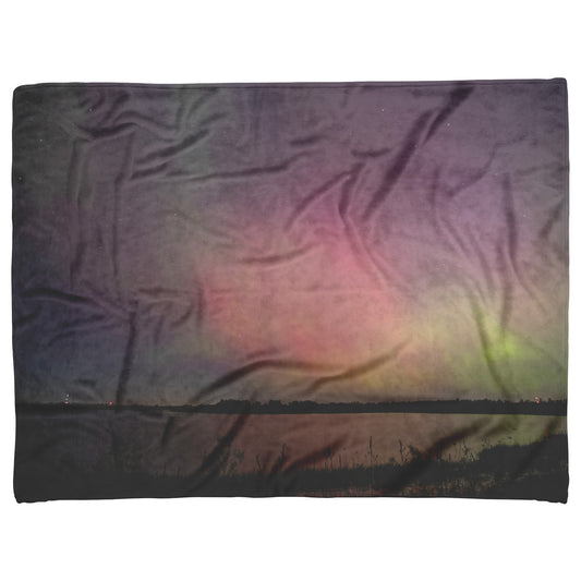 Northern Lights Fleece Blanket