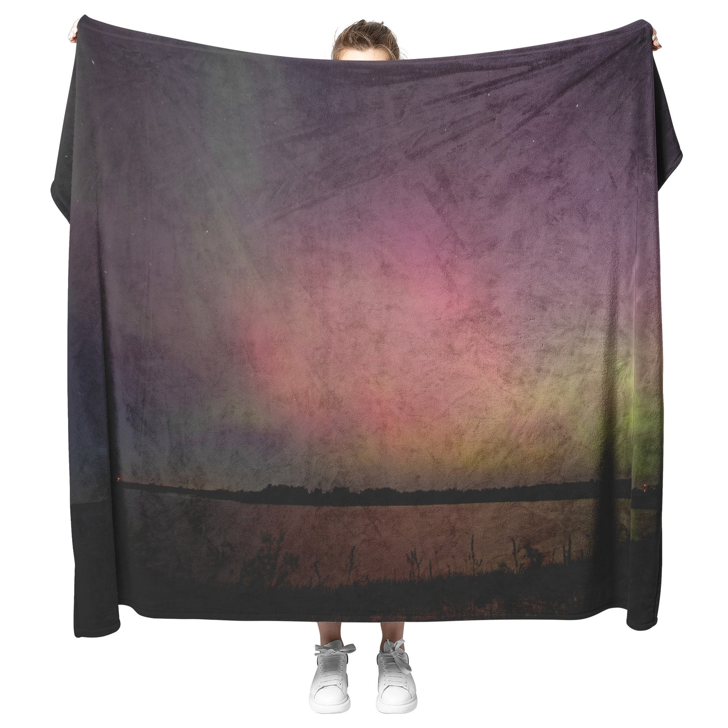 Northern Lights Fleece Blanket
