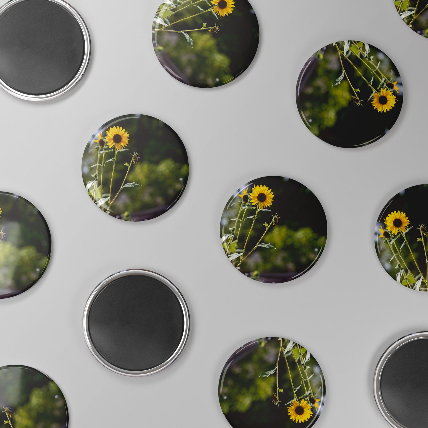 Round Button Magnet - A New Perspective