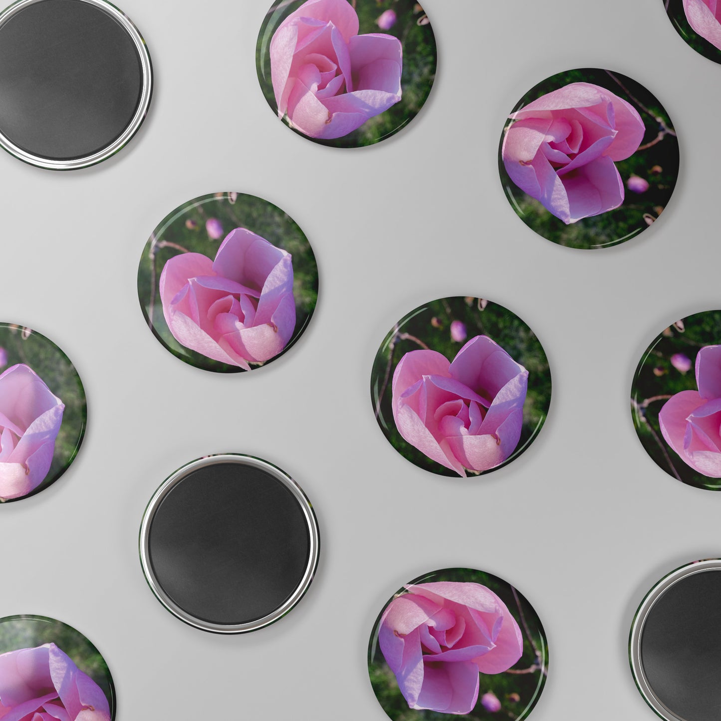 Round Button Magnet - Promise of Spring