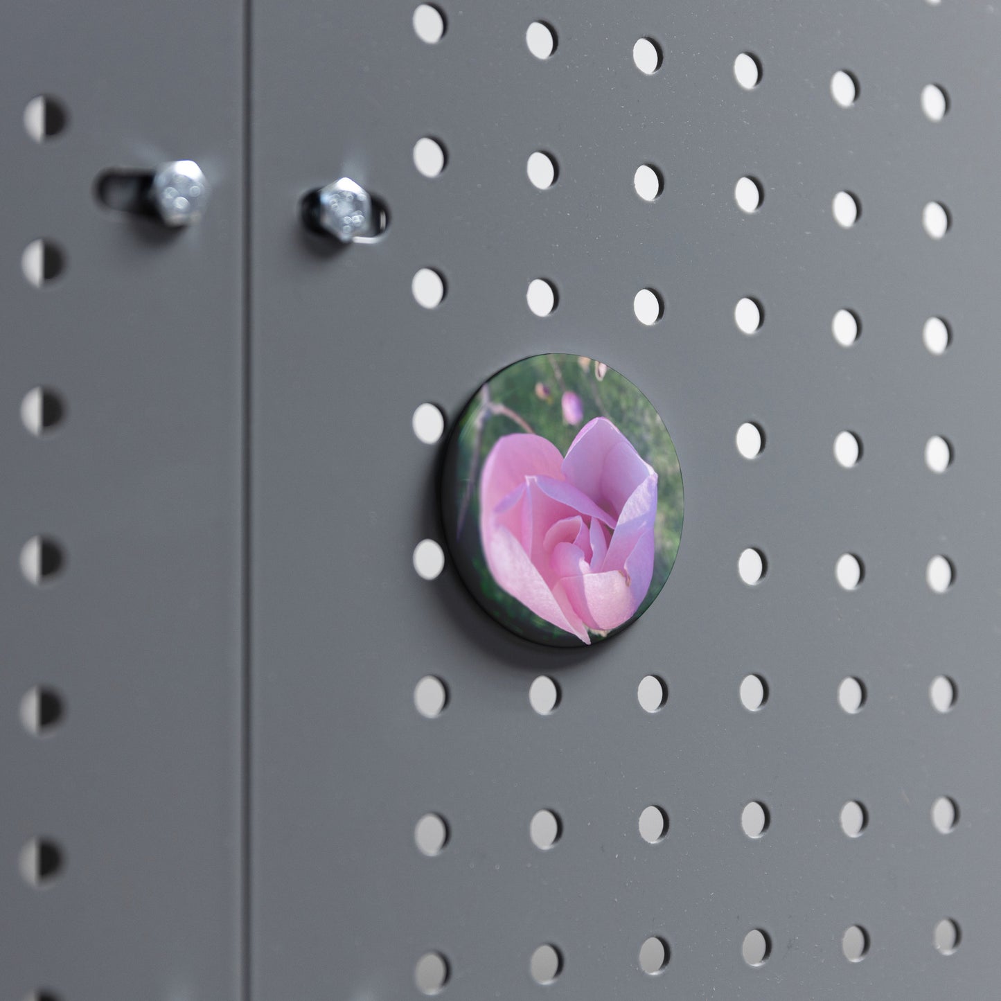 Round Button Magnet - Promise of Spring