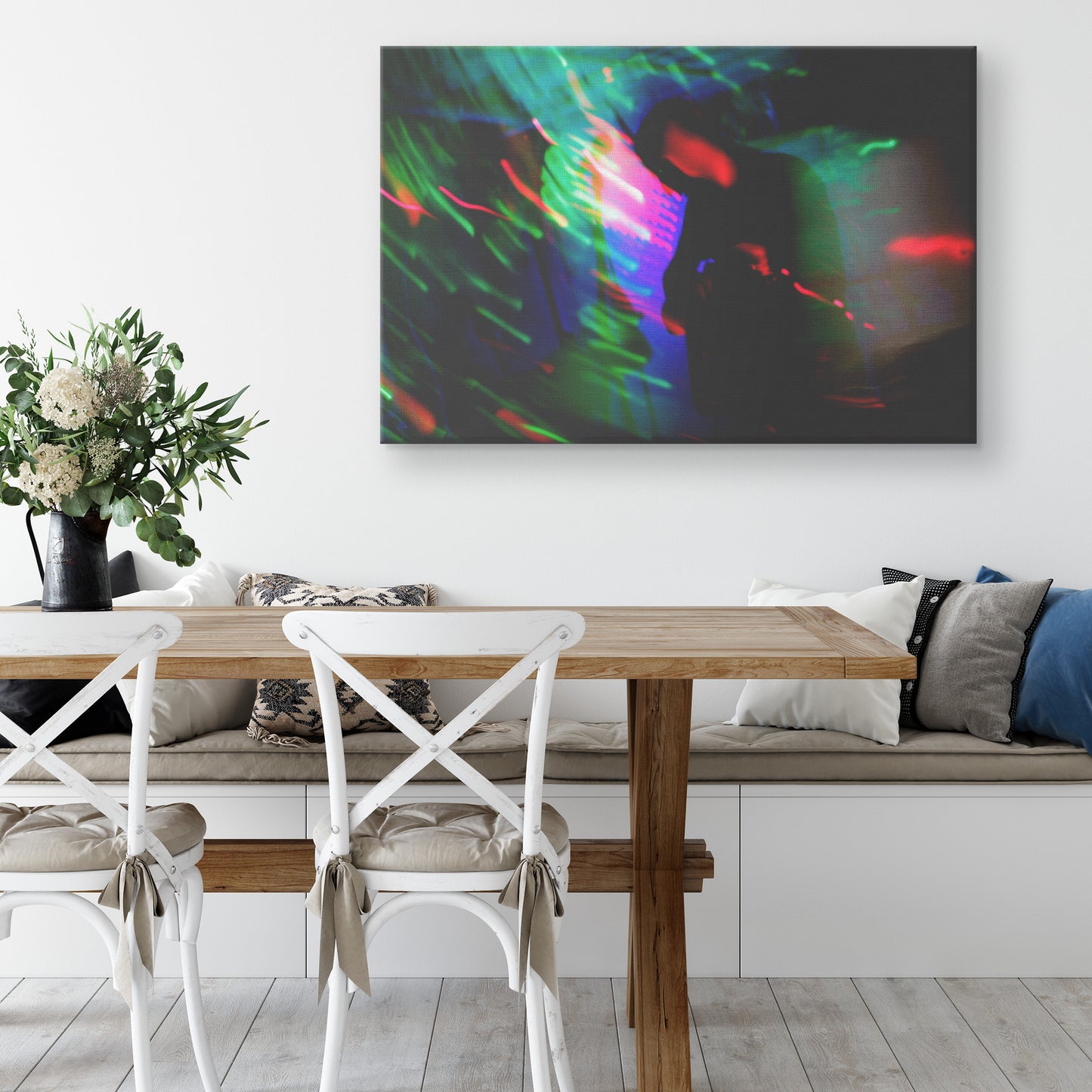 Wrapped Canvas Print - House Concert