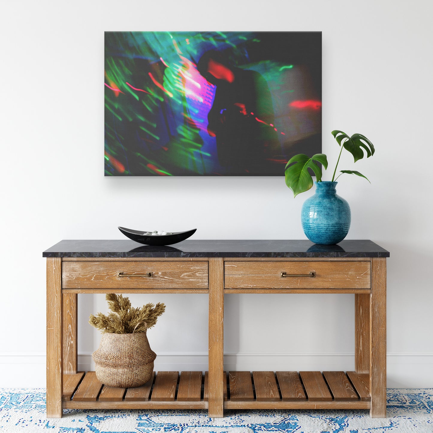 Wrapped Canvas Print - House Concert