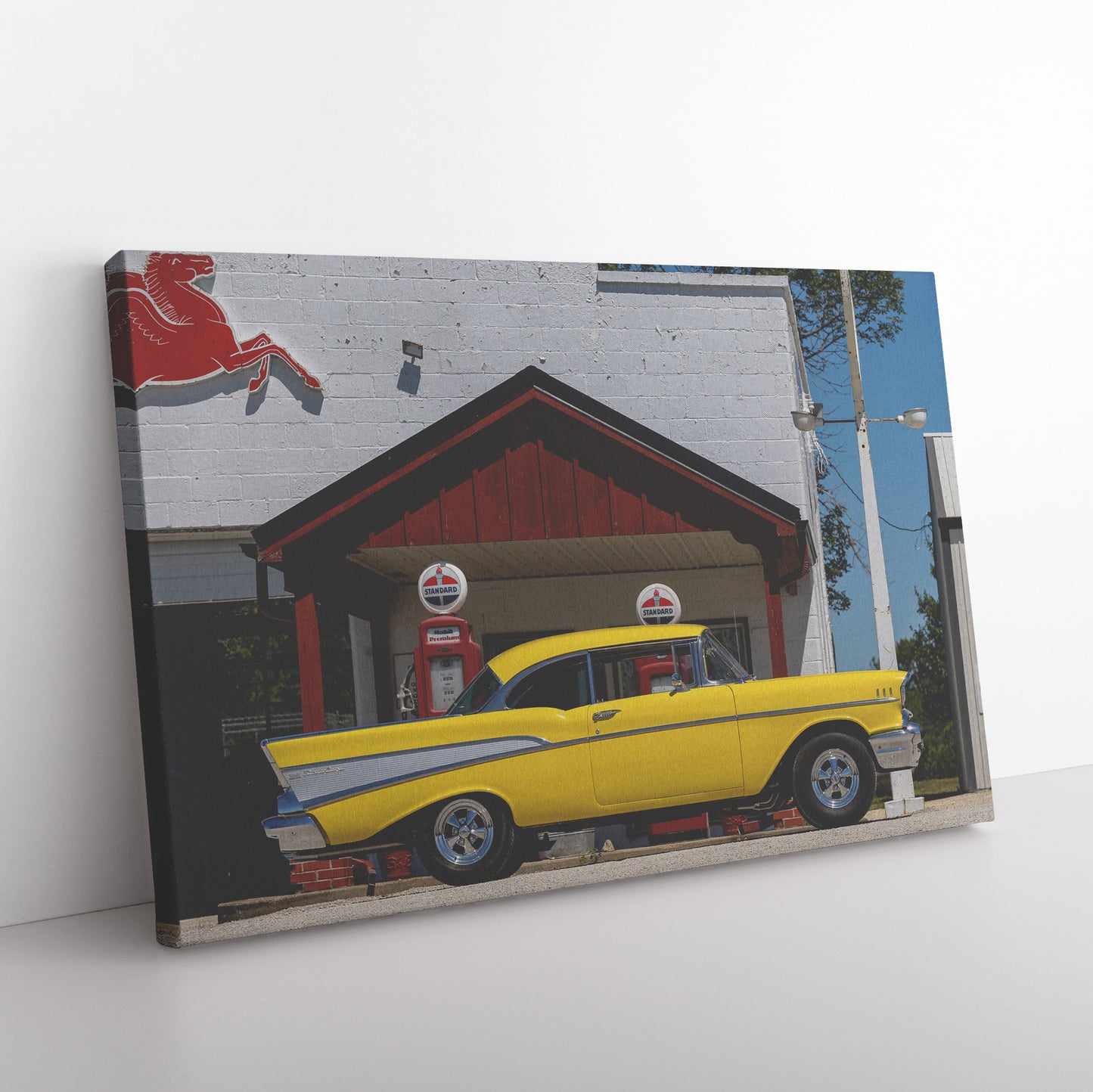 Wrapped Canvas Print - Roadside Attraction