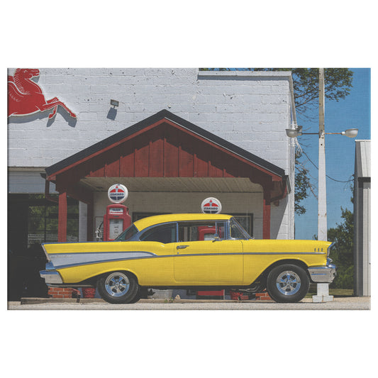 Wrapped Canvas Print - Roadside Attraction