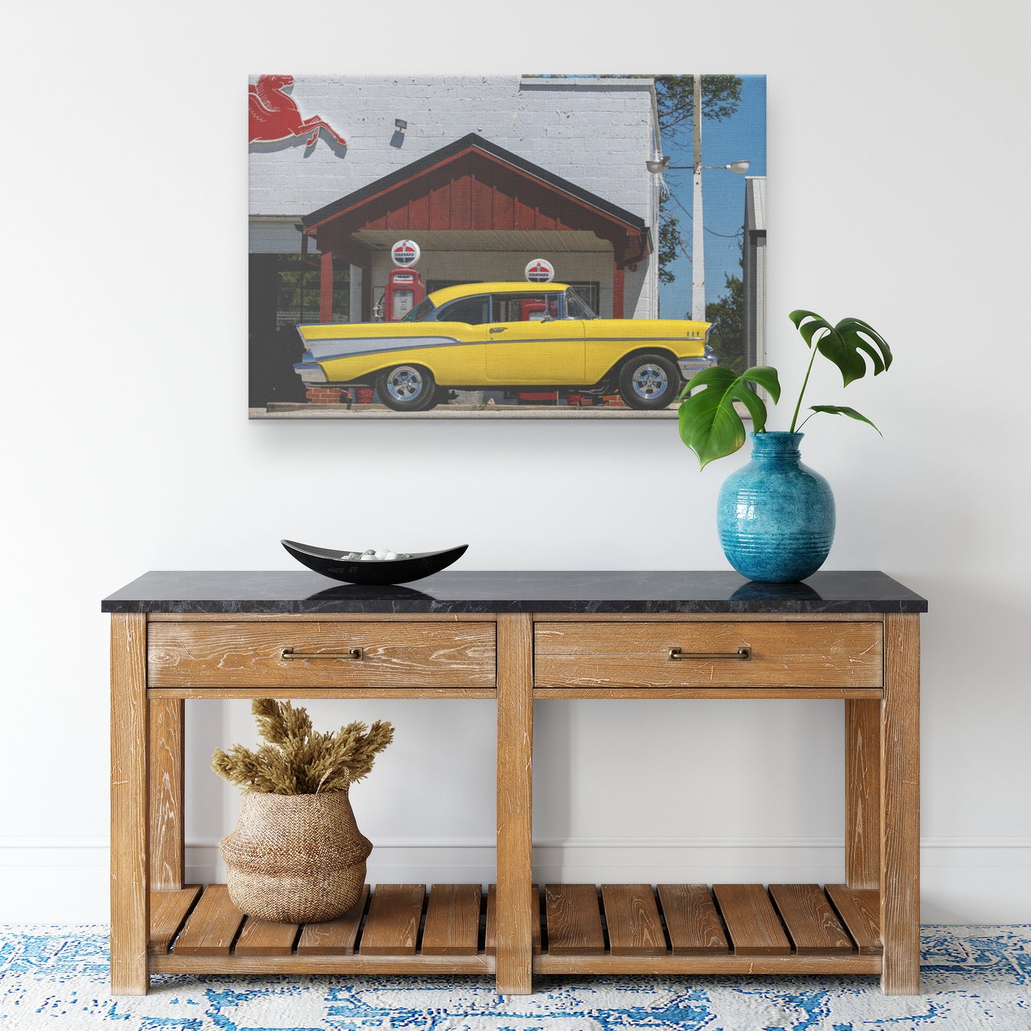 Wrapped Canvas Print - Roadside Attraction
