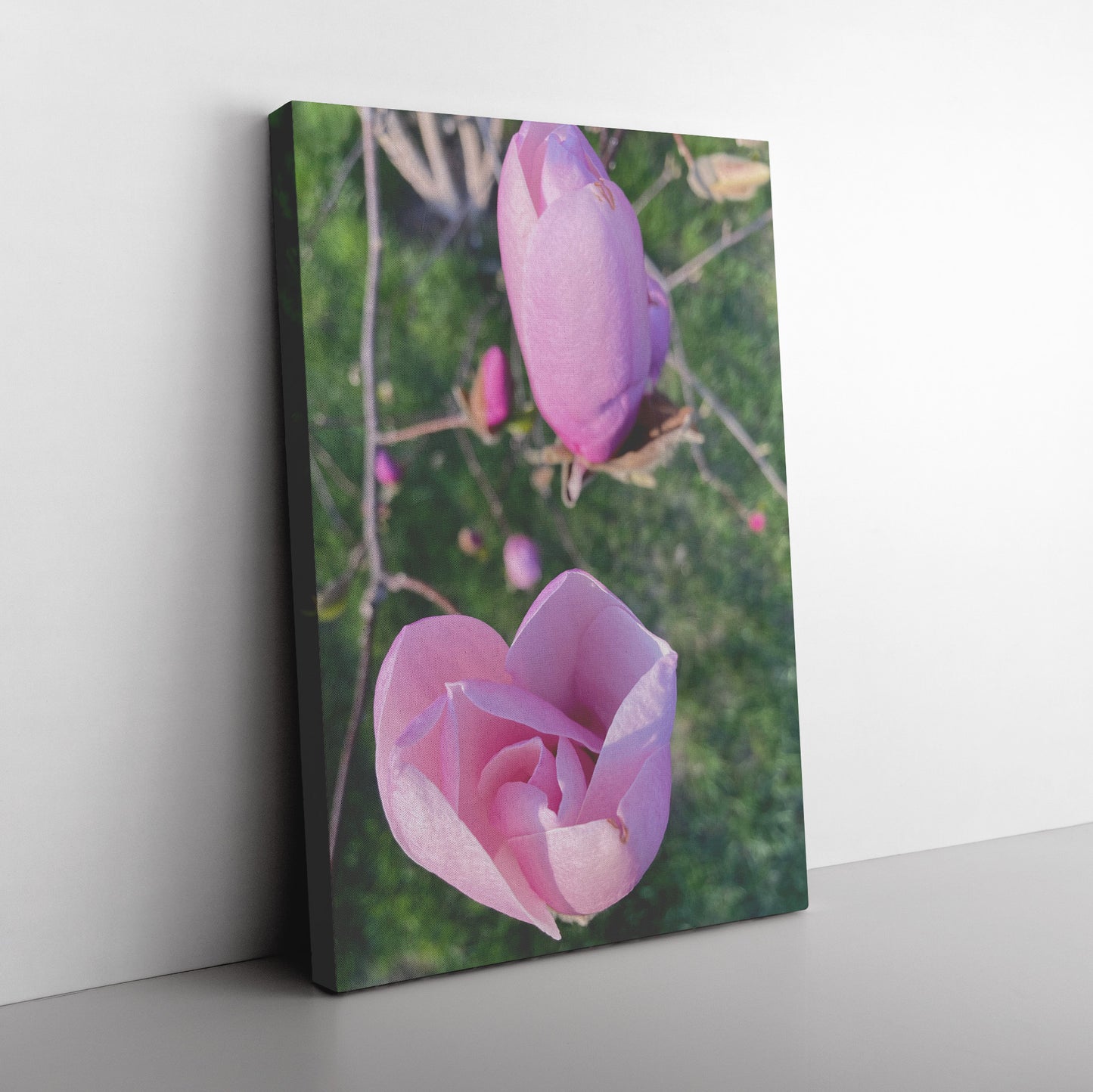 Wrapped Canvas Print - Rosebuds