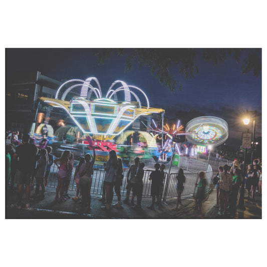 Wrapped Canvas Print - Summer Nights