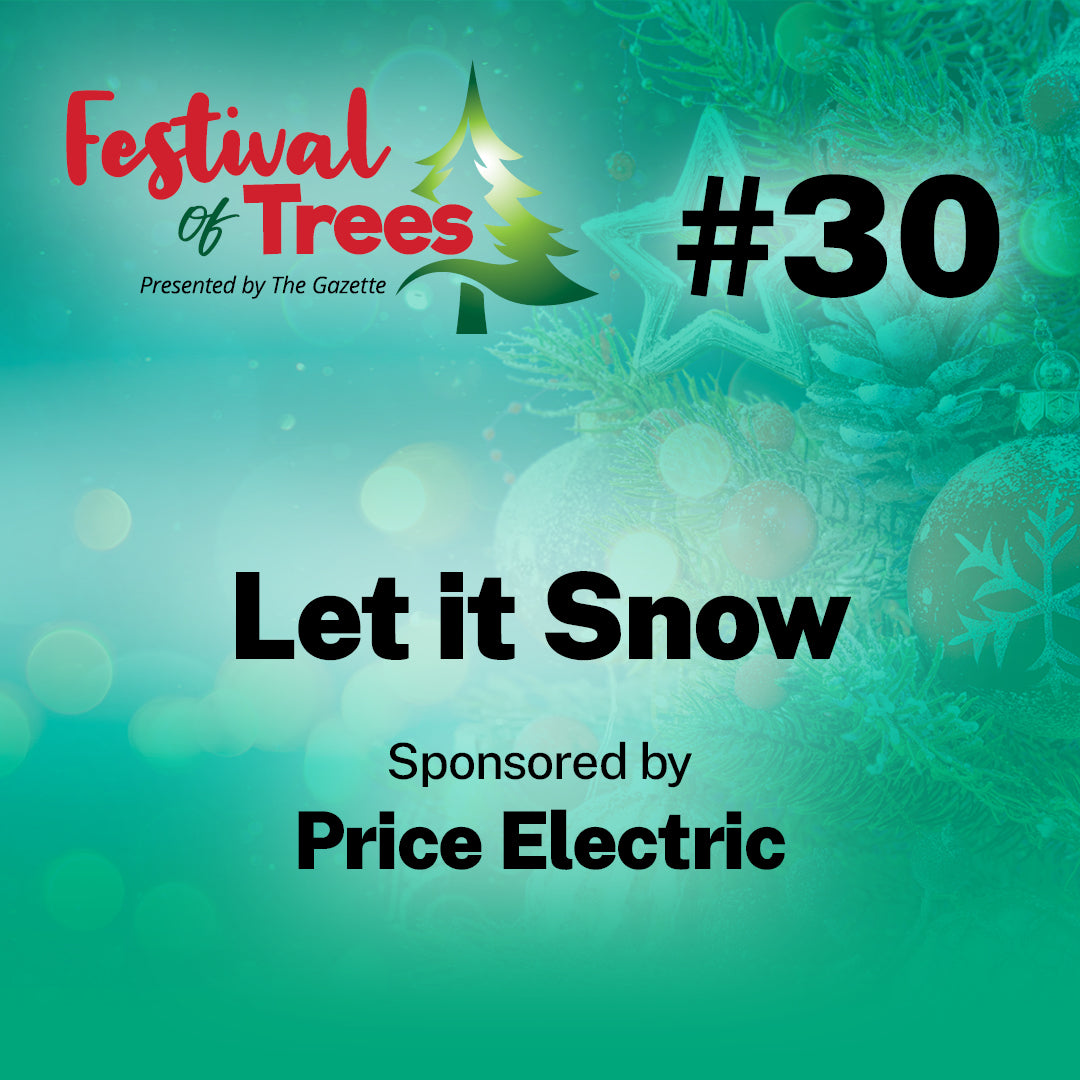 7.5ft. Tree #30: Let it Snow