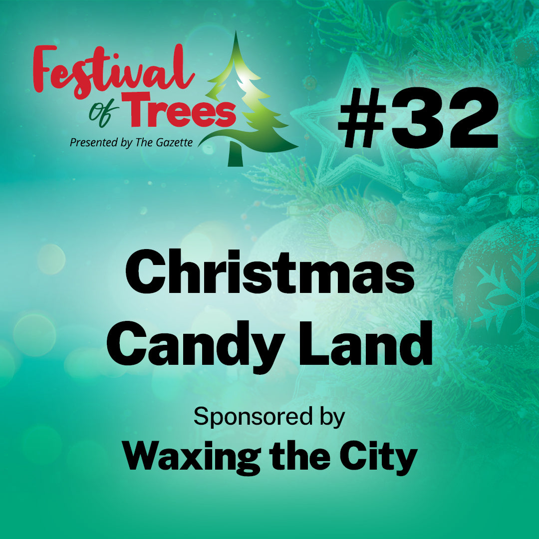 7.5ft. Tree #32: Christmas Candy Land