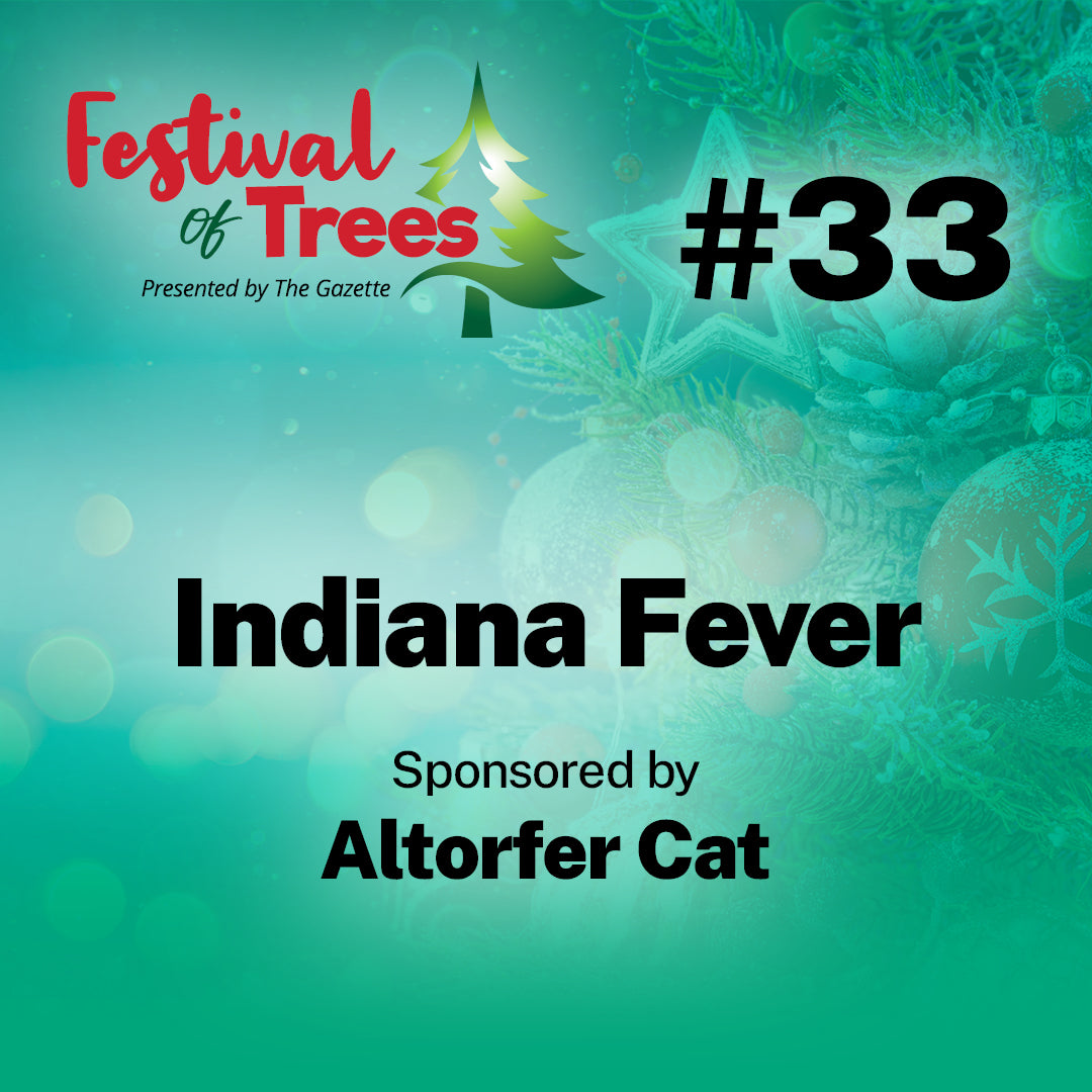 7.5ft. Tree #33: Indiana Fever