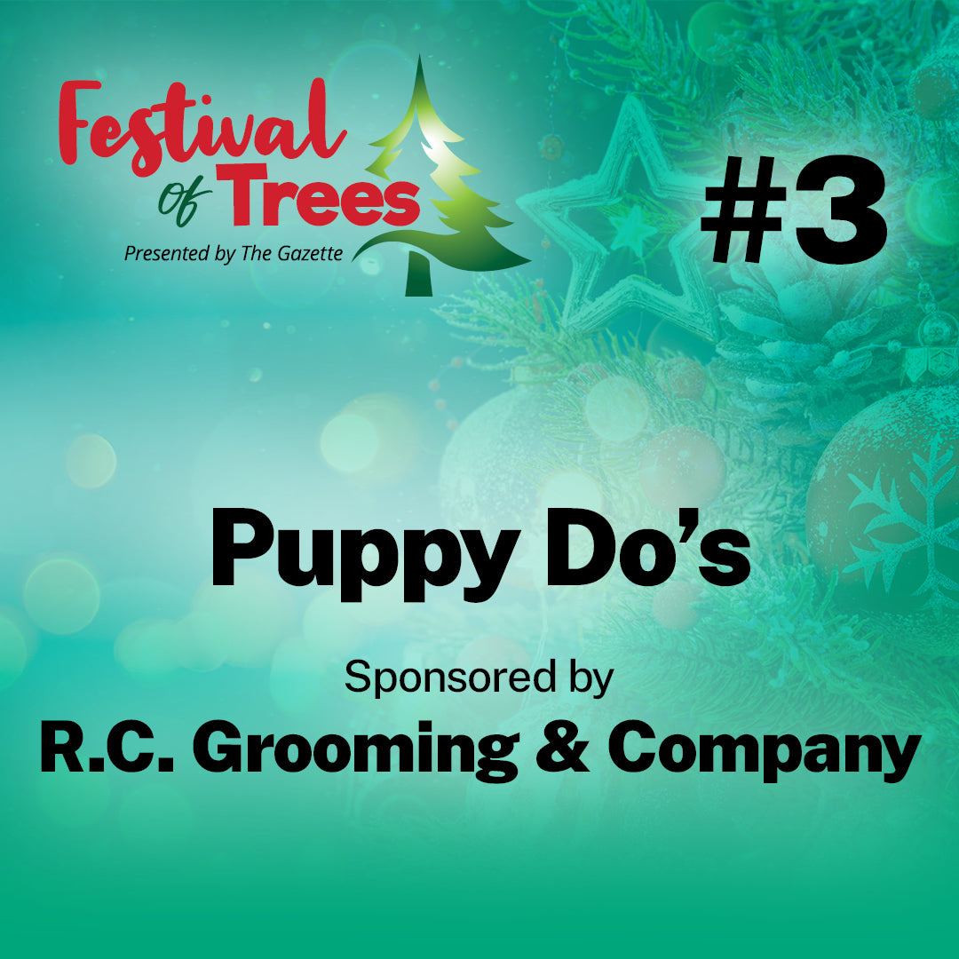 4ft. Tree #3: Puppy Do's