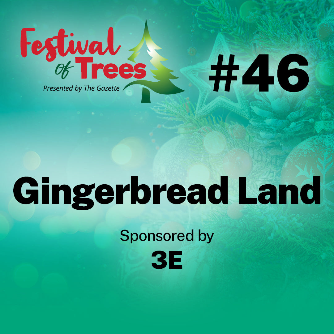 7.5ft. Tree #46: Gingerbread Land