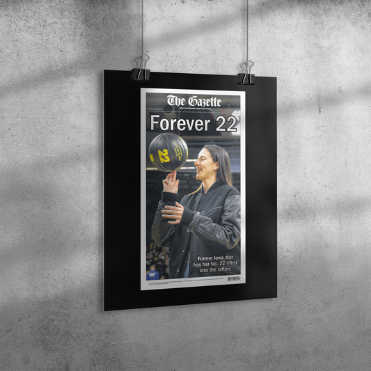 Caitlin_Clark_Jersey_Retirement_Gazette__18x24_Angle_V_Mockup.png
