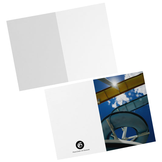 Folded Card V - Sun Burst