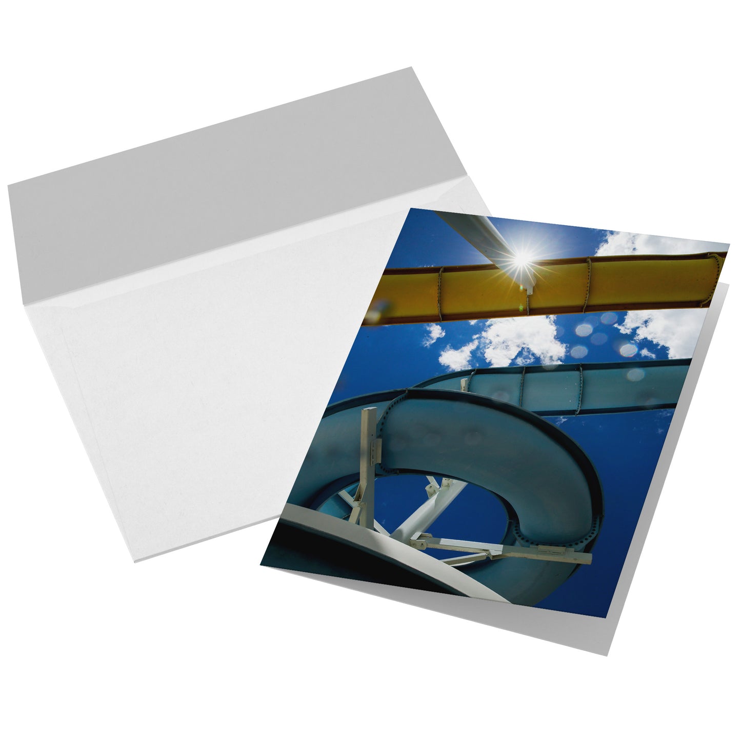 Folded Card V - Sun Burst