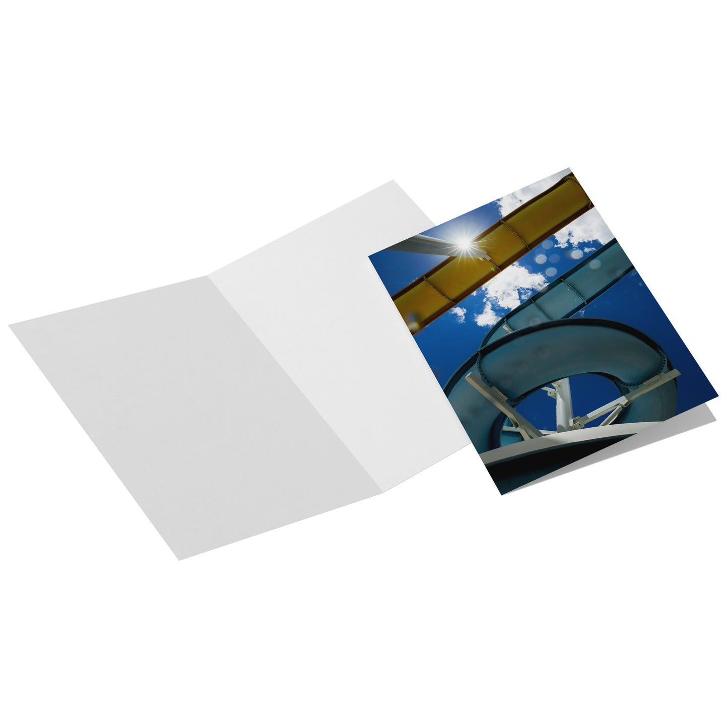Folded Card V - Sun Burst