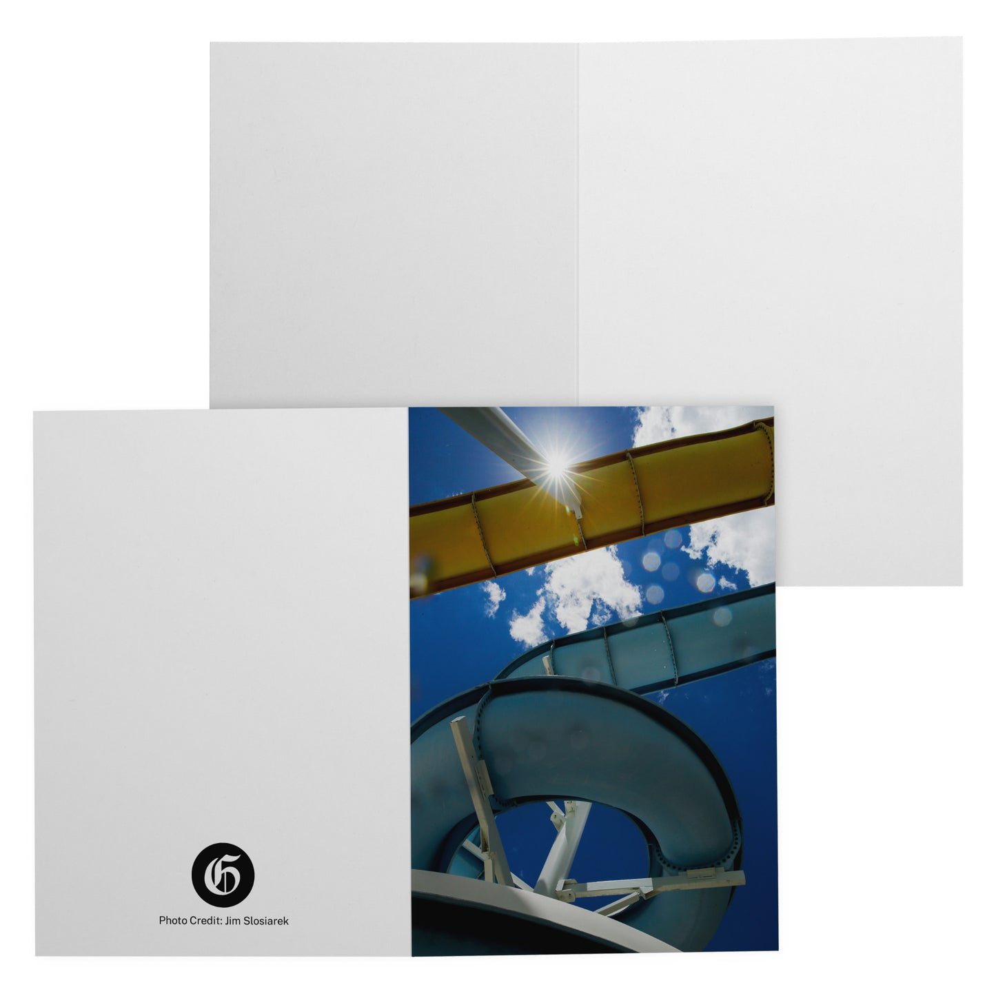 Folded Card V - Sun Burst