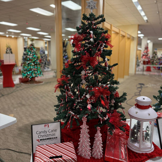 4ft. Tree #1: Candy Cane Christmas