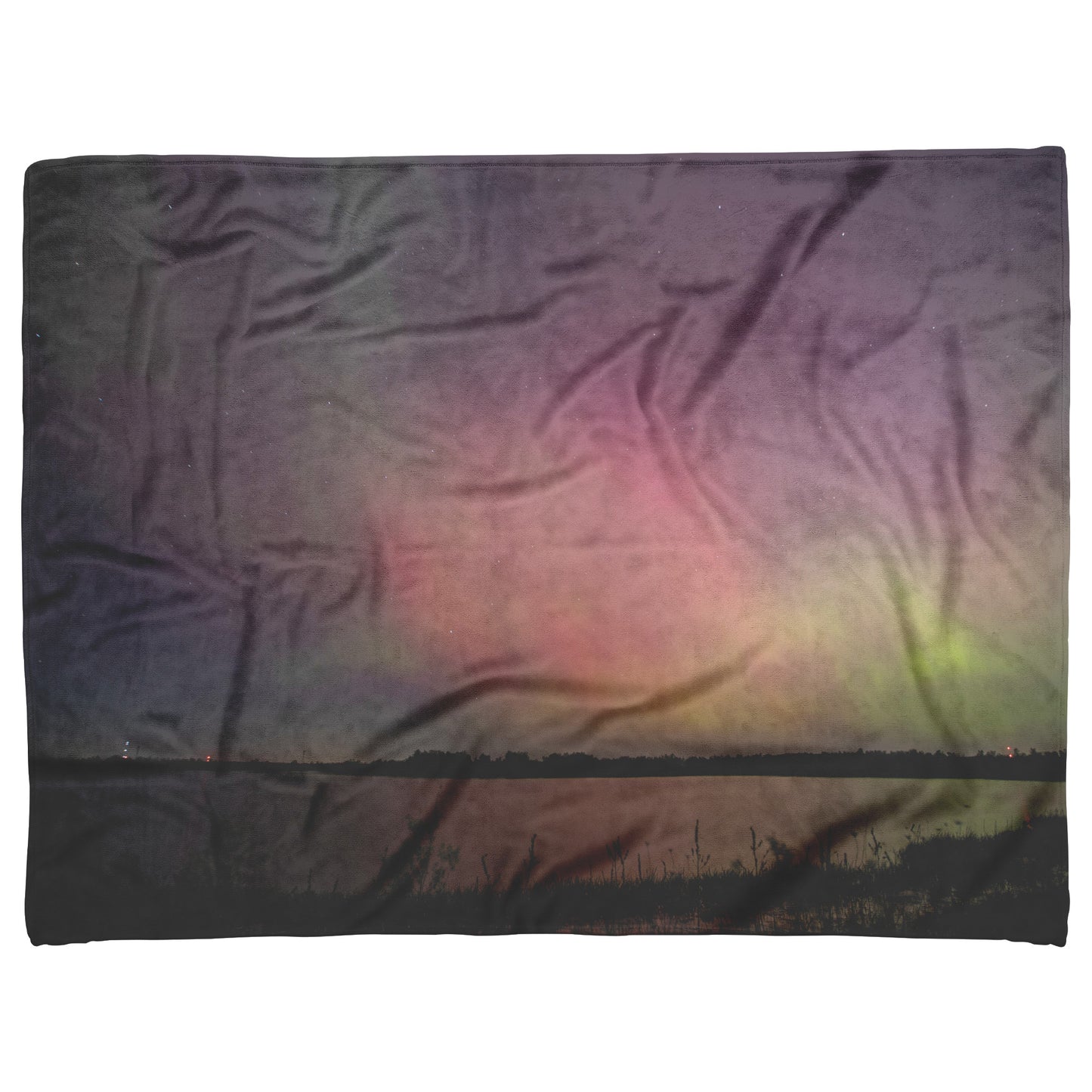 Northern Lights Fleece Blanket