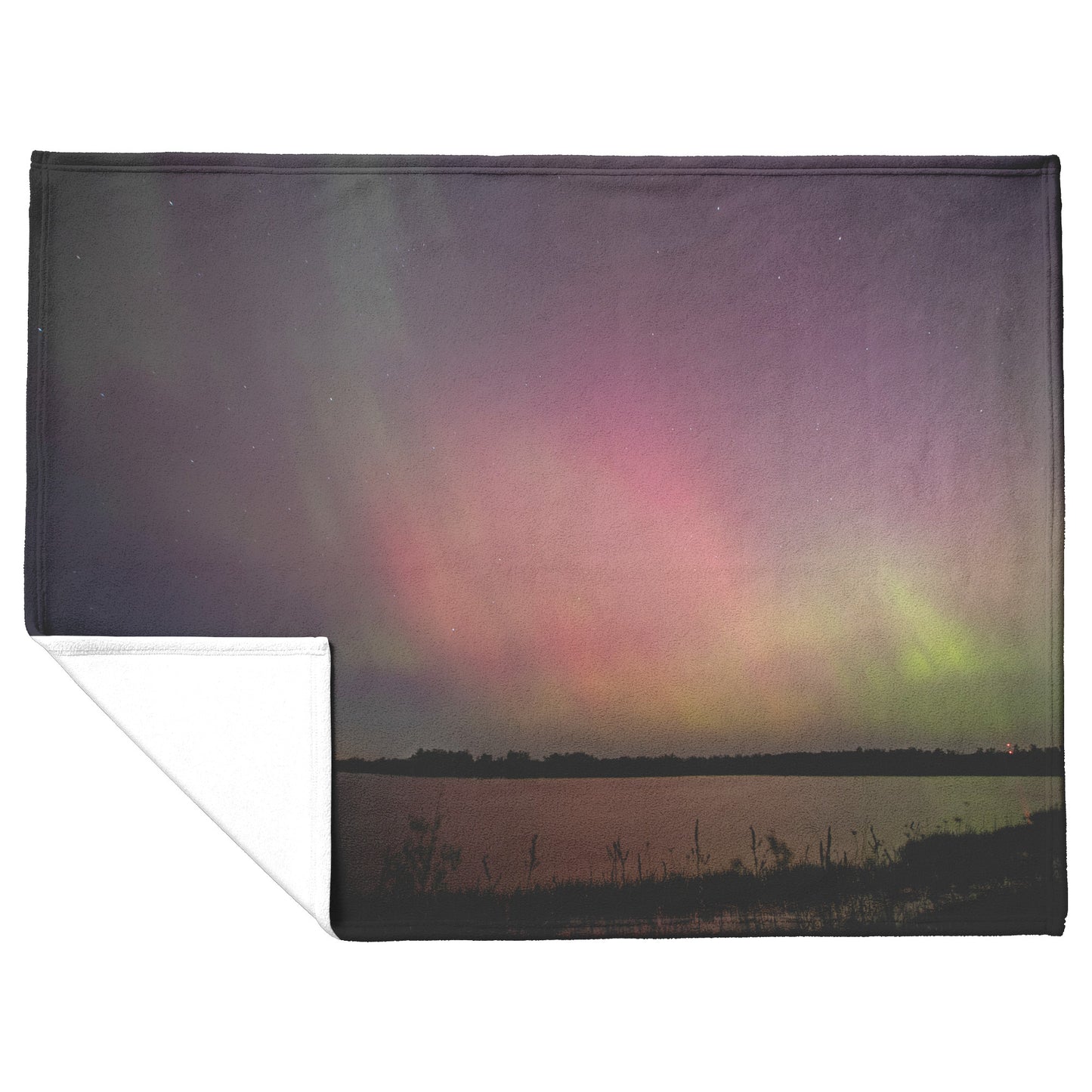 Northern Lights Fleece Blanket