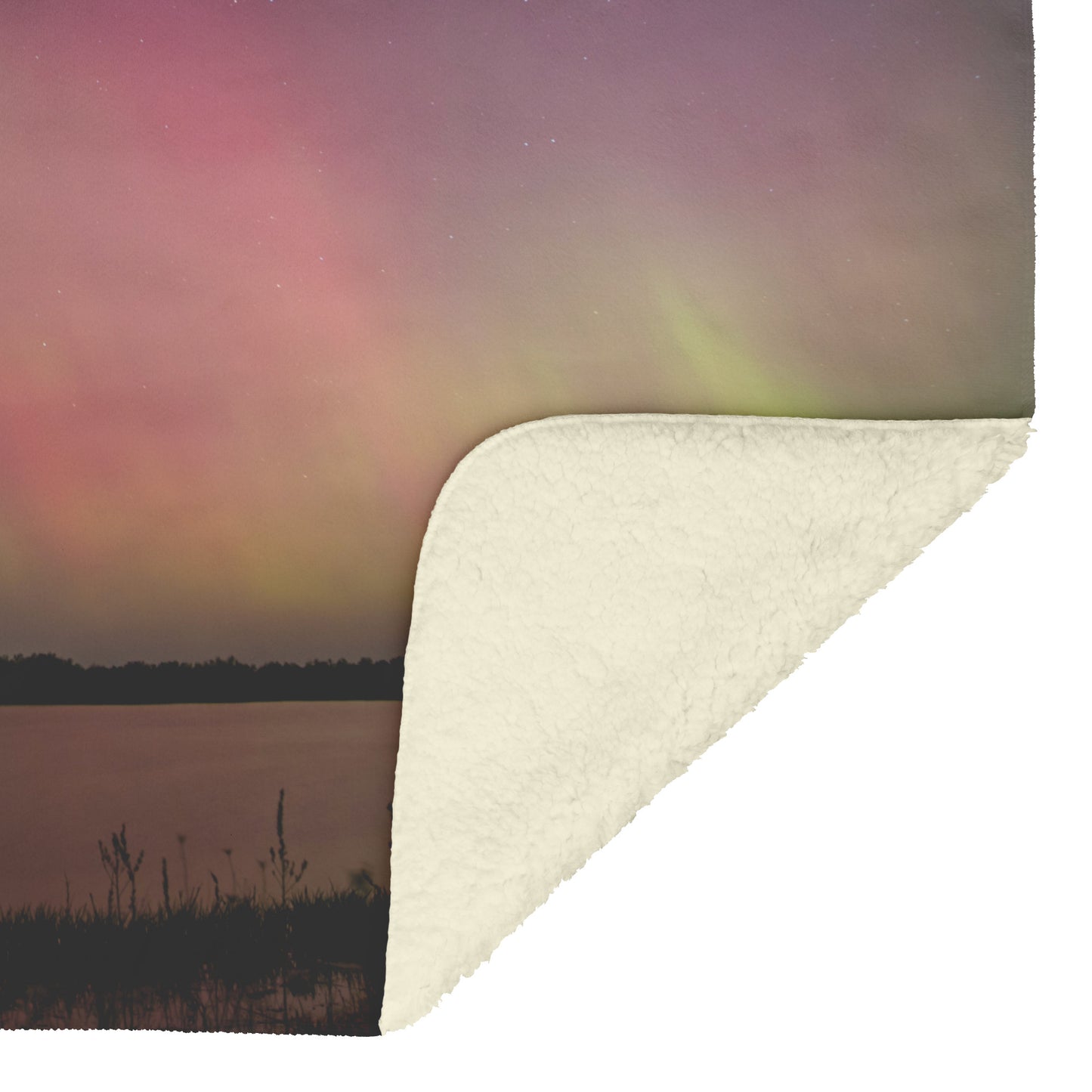 Northern Lights Fleece Blanket