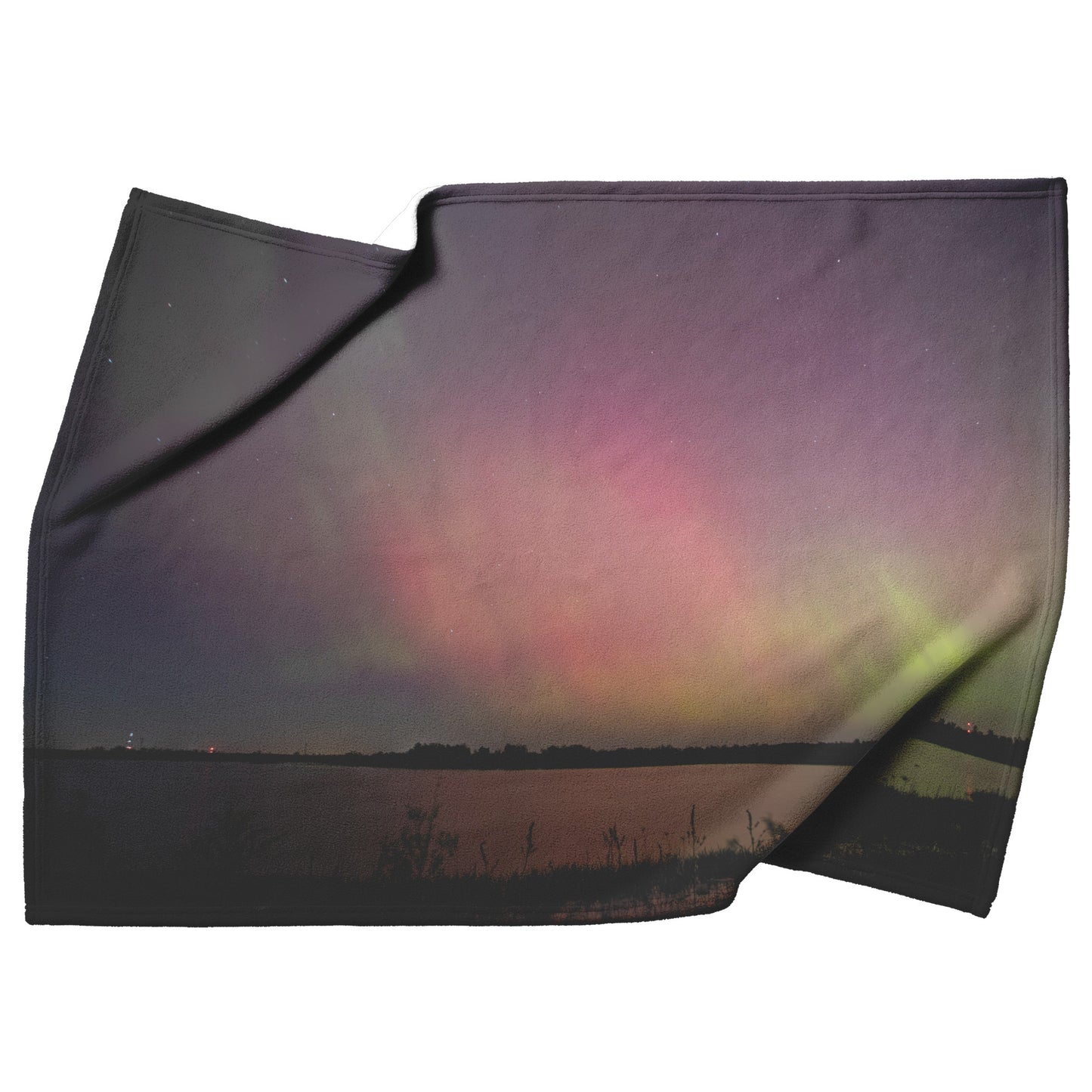 Northern Lights Fleece Blanket