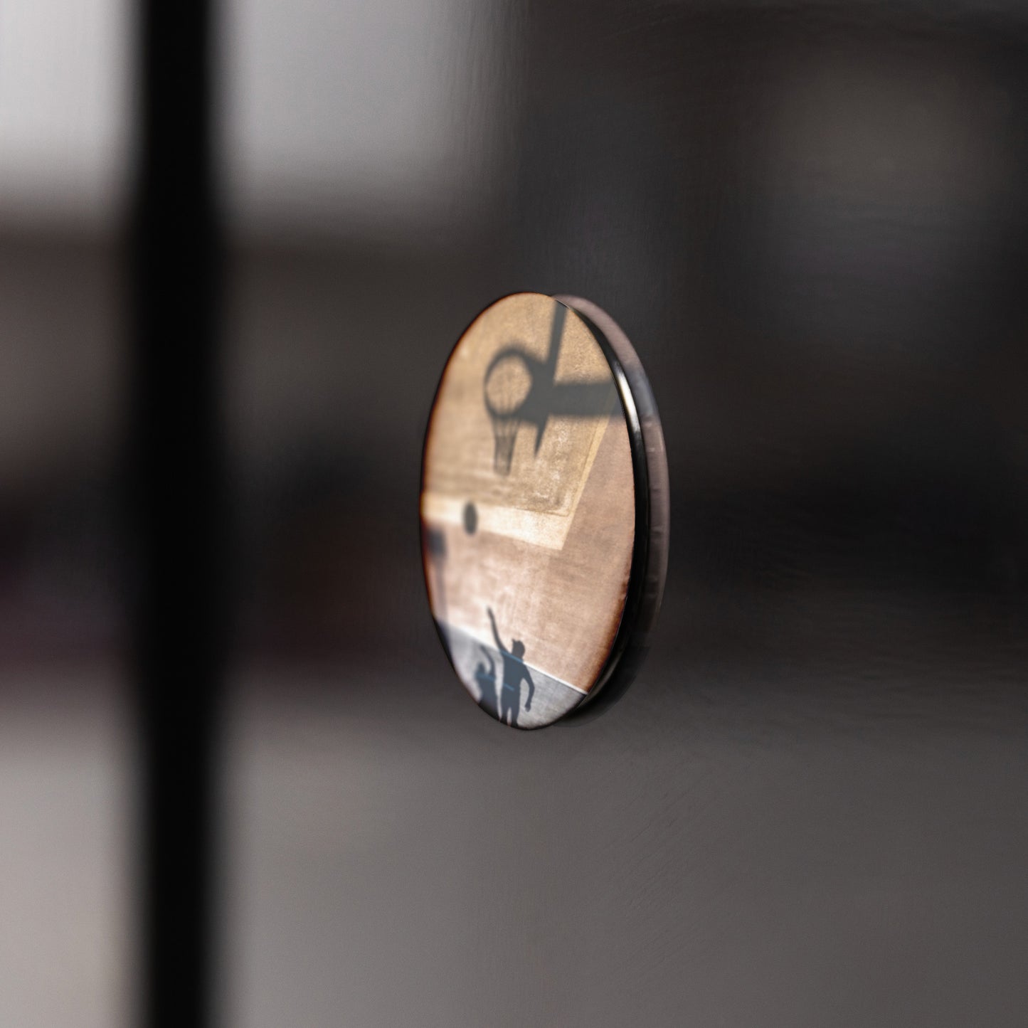 Round Button Magnet - Flipping Perspectives