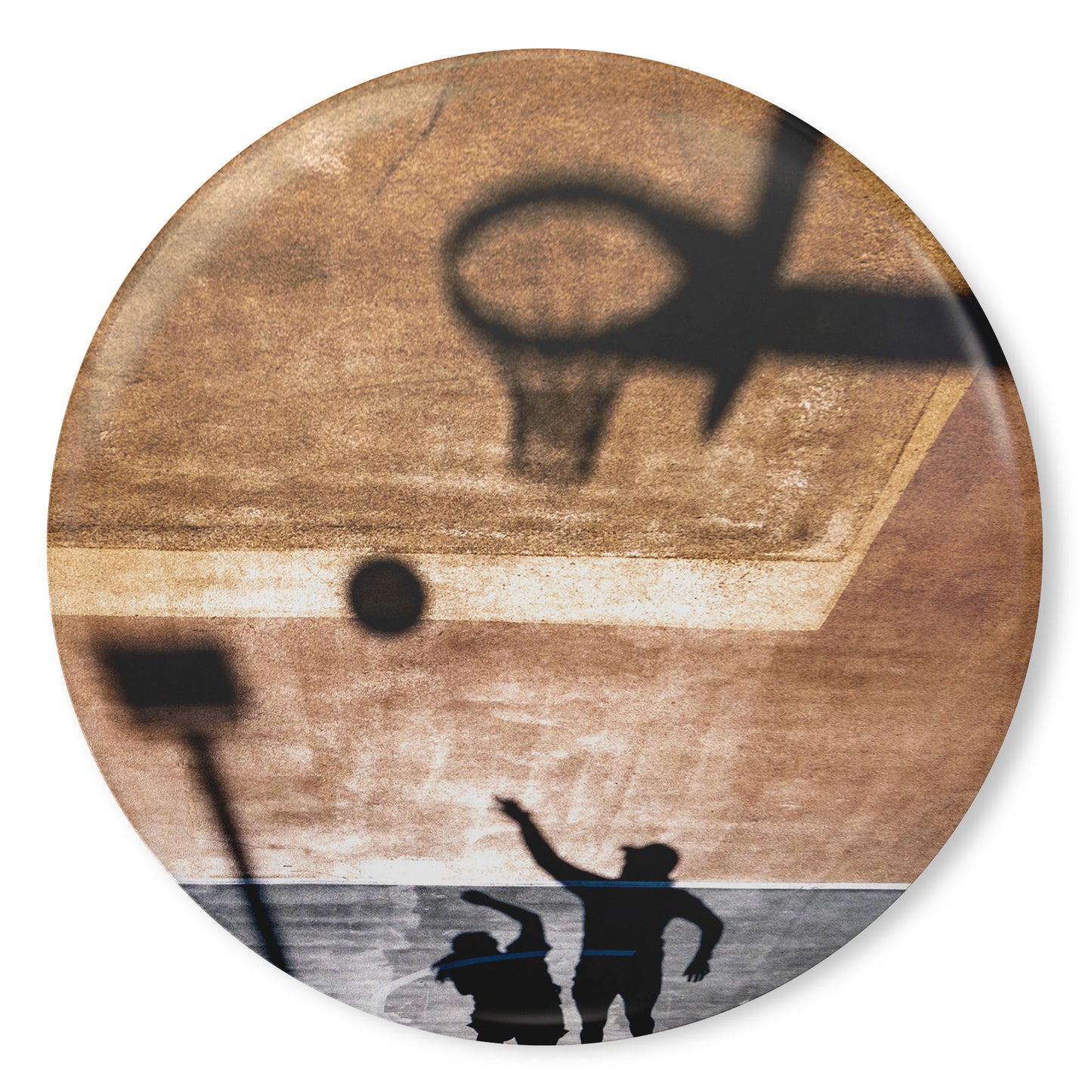 Round Button Magnet - Flipping Perspectives