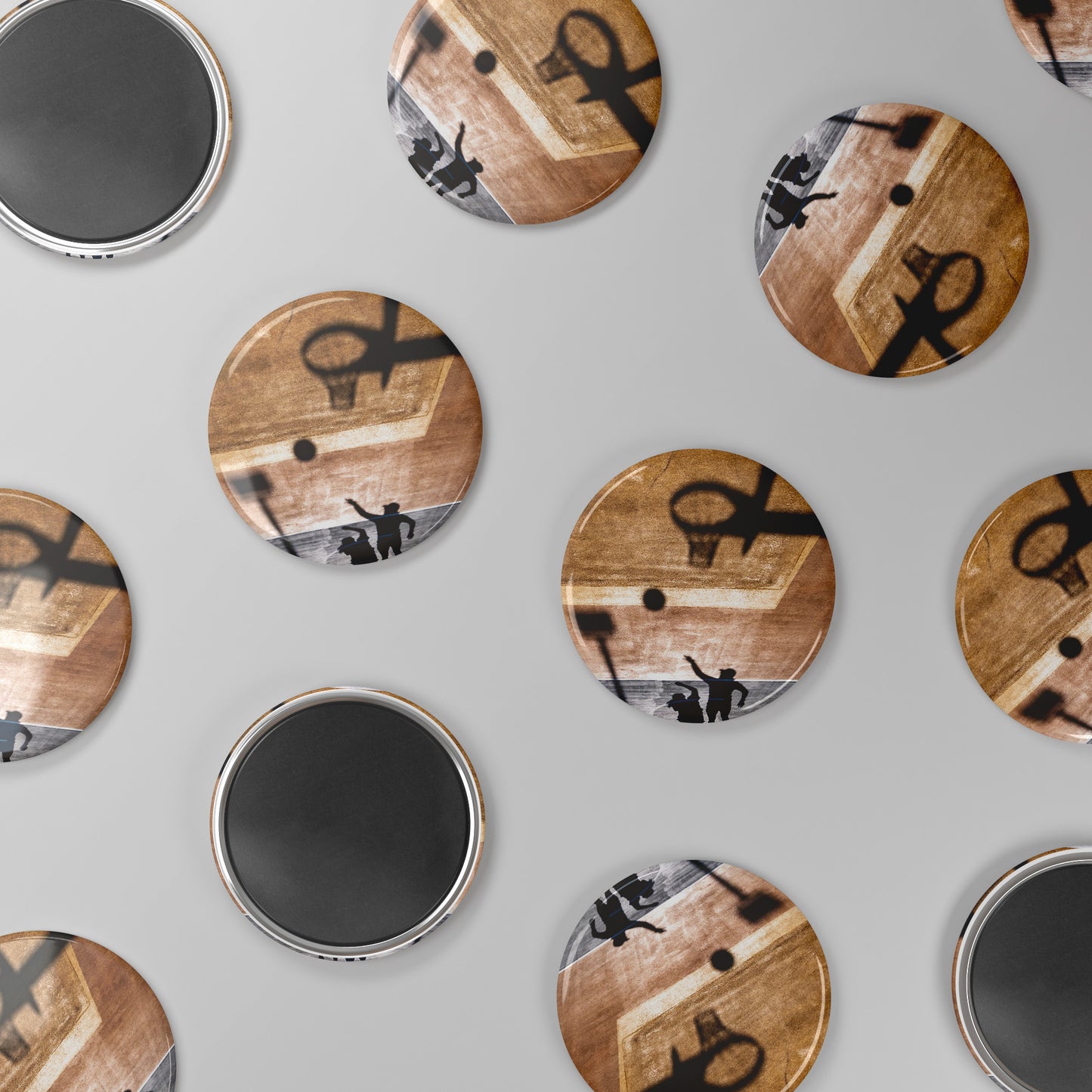 Round Button Magnet - Flipping Perspectives