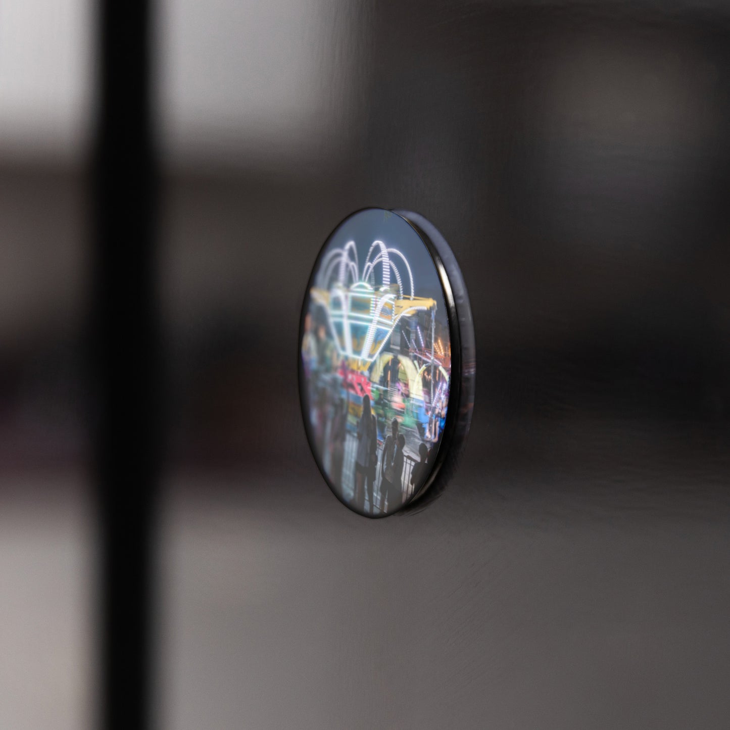 Round Button Magnet - Summer Nights