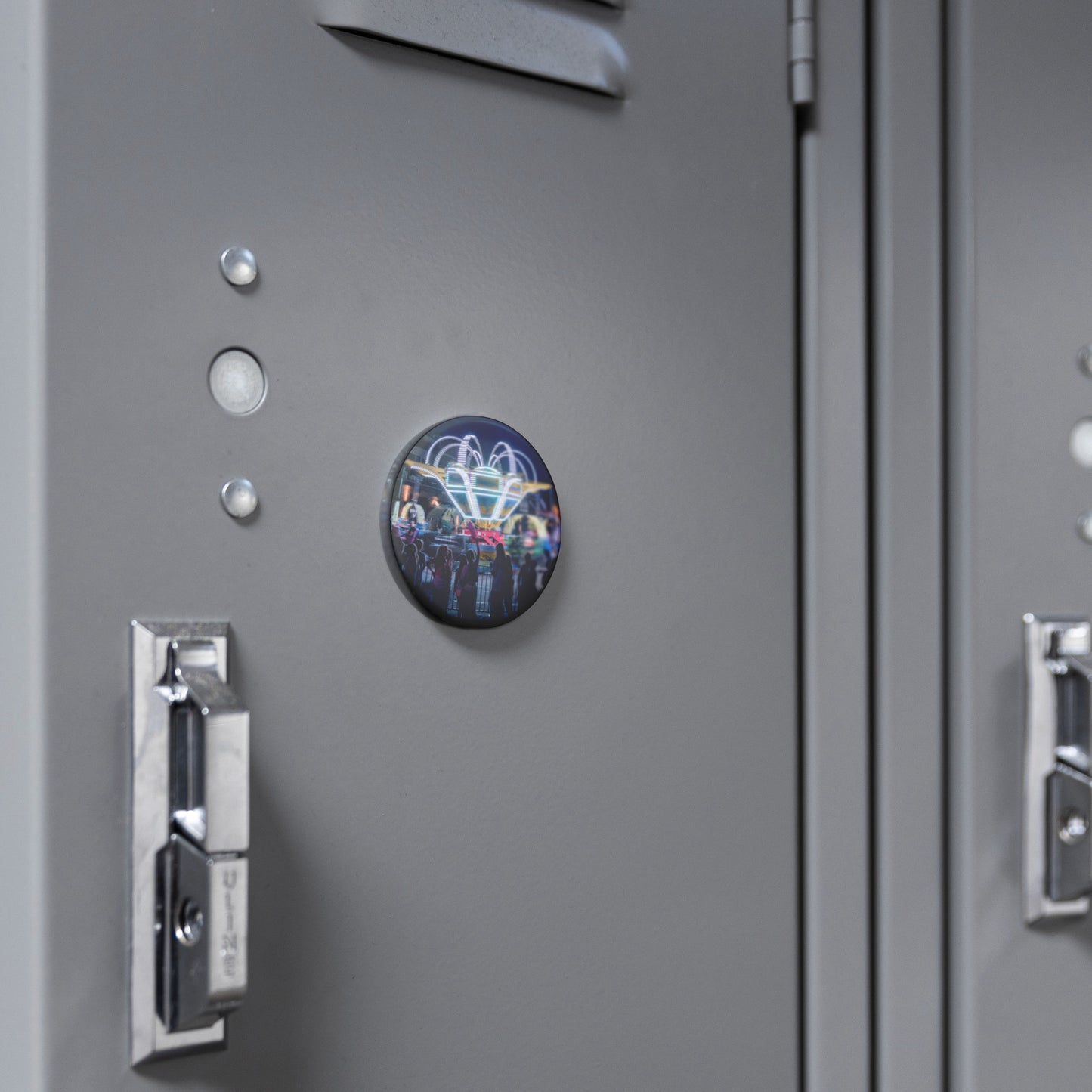 Round Button Magnet - Summer Nights