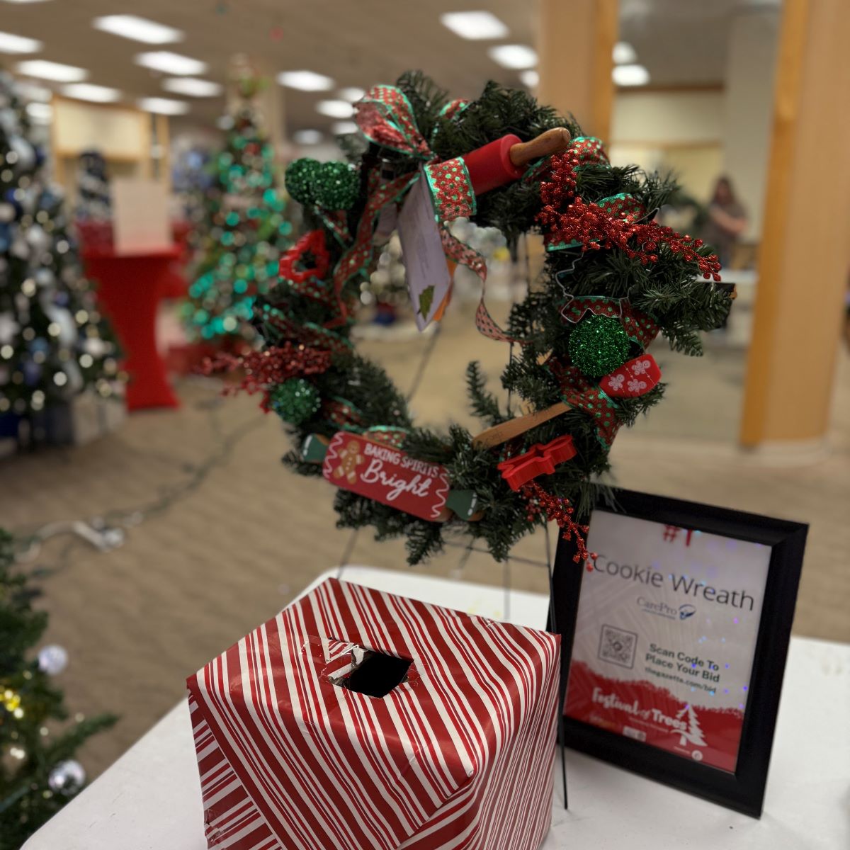 Wreath & Planters #1: Cookie Wreath