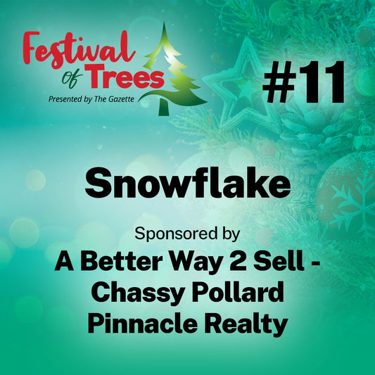 7ft. Tree #11: Snowflake