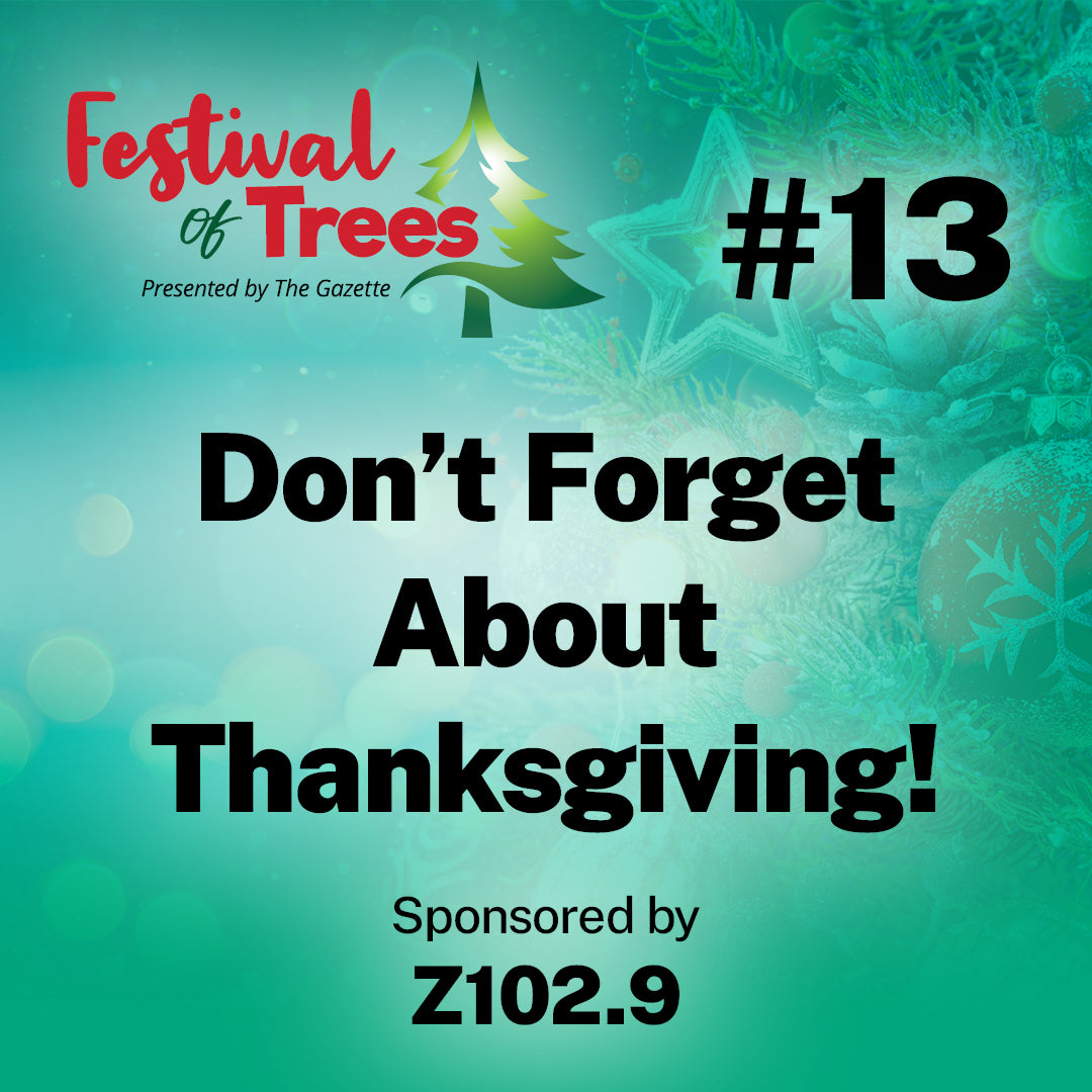 3ft. Tree #13: Don’t Forget About Thanksgiving!