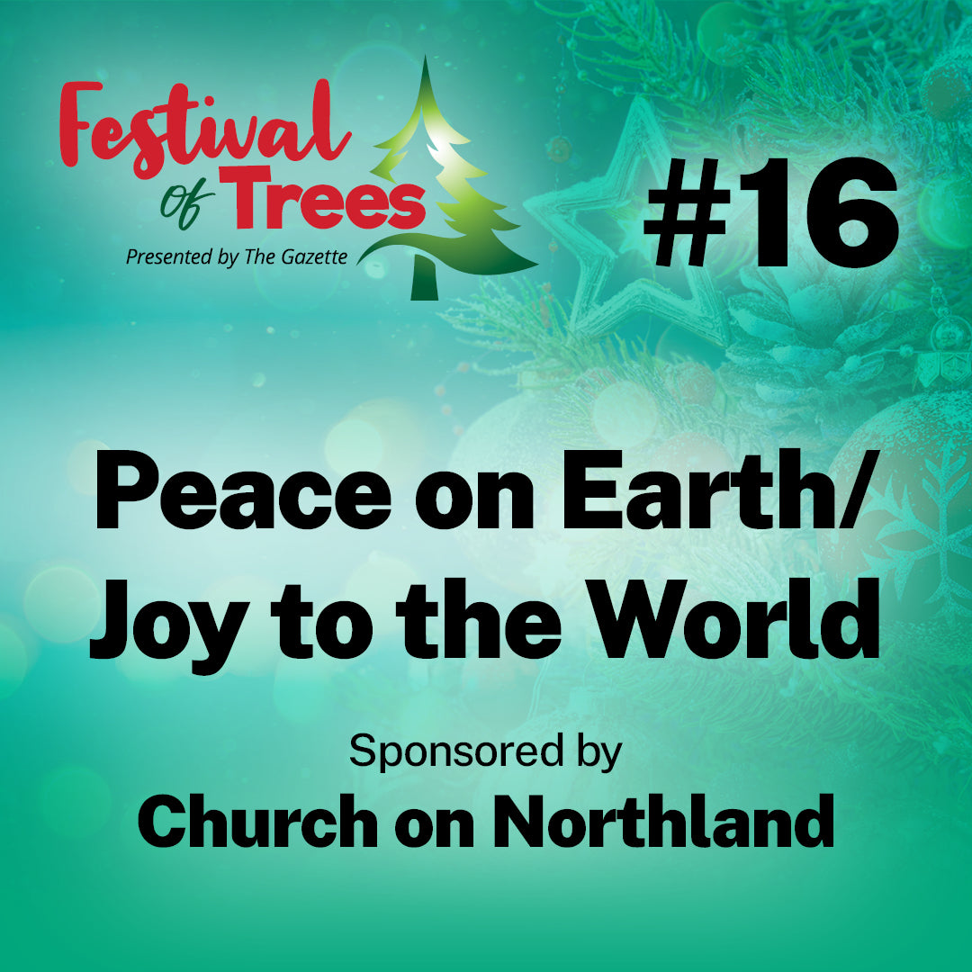 7ft. Tree #16: Peace on Earth/Joy to the World