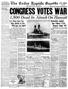 Cedar Rapids History Gazette Archives