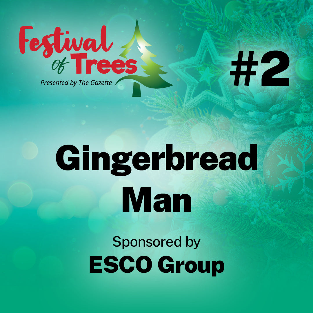 7ft. Tree #2: Gingerbread Man