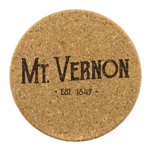 Hometown Mt Vernon 4 Pack Cork Coasters