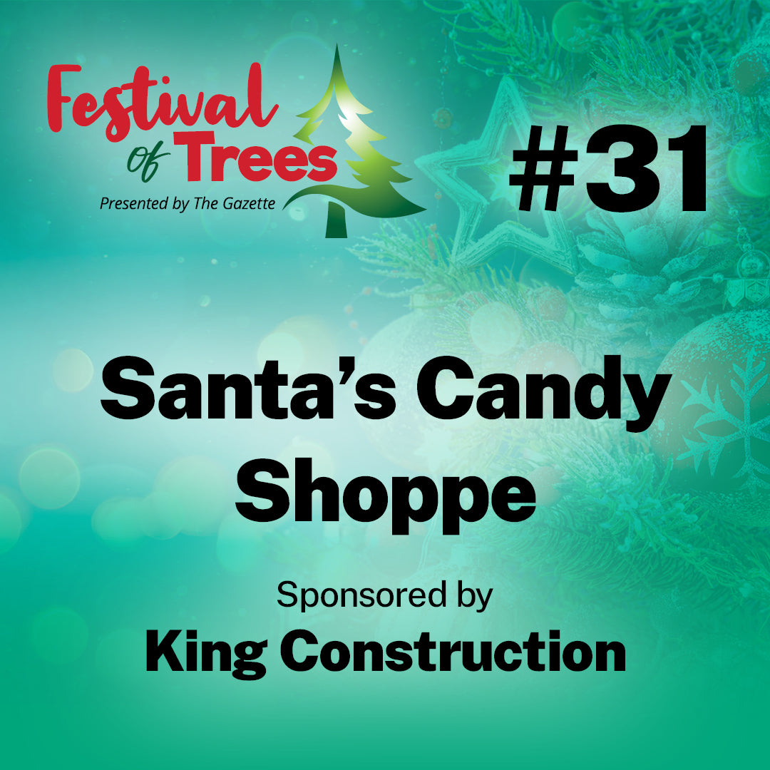 7ft. Tree #31: Santa's Candy Shoppe