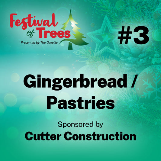 Wreath #3: Gingerbread/Pastries