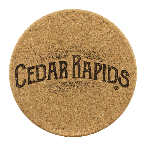 Hometown Cedar Rapids 4 Pack Cork Coasters